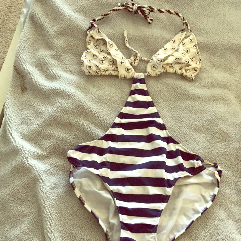 Super sexy nautical monokini!